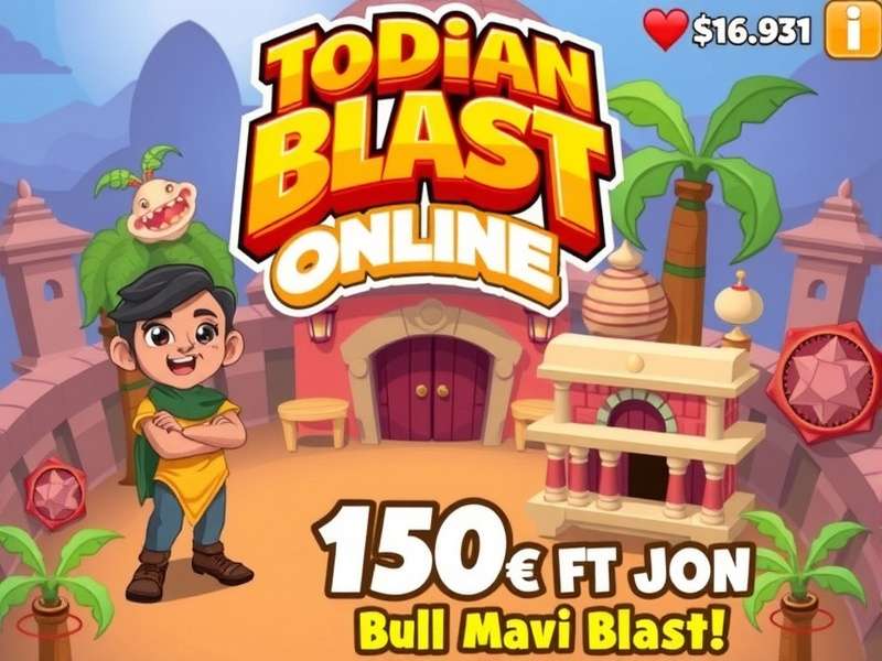Toon Blast गेमप्ले स्क्रीनशॉट