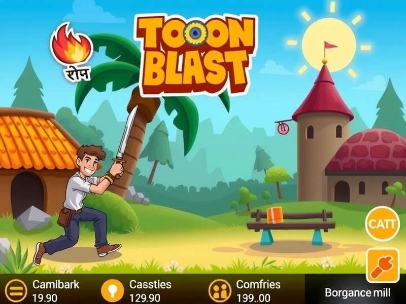 Toon Blast Windows Gameplay Screenshot