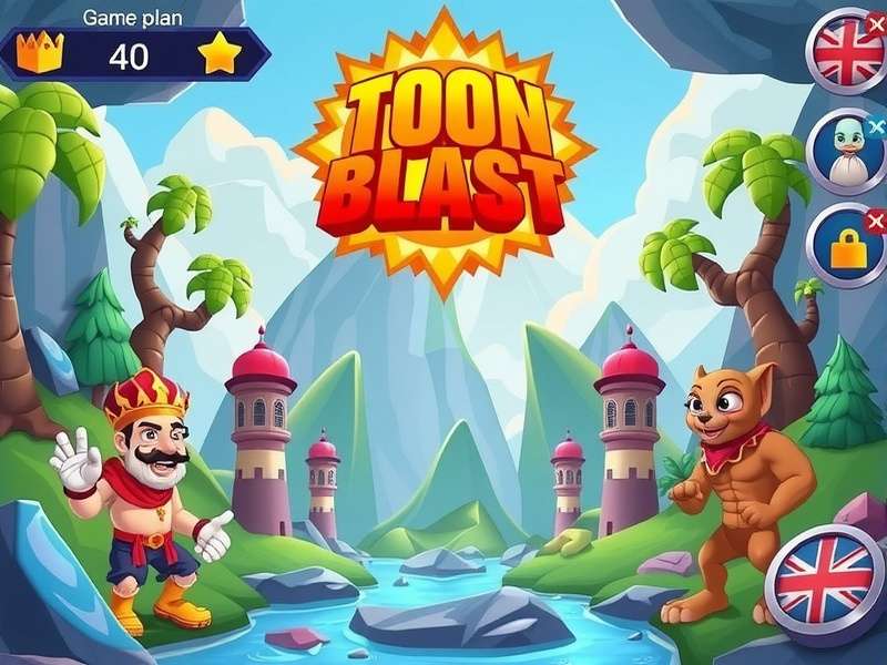 Toon Blast बूस्टर और पावर-अप