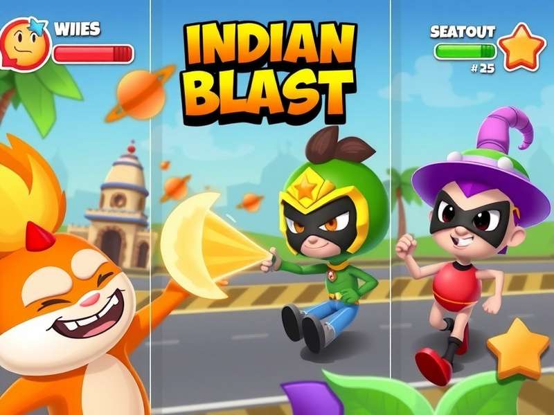 Toon Blast गेमप्ले स्क्रीनशॉट