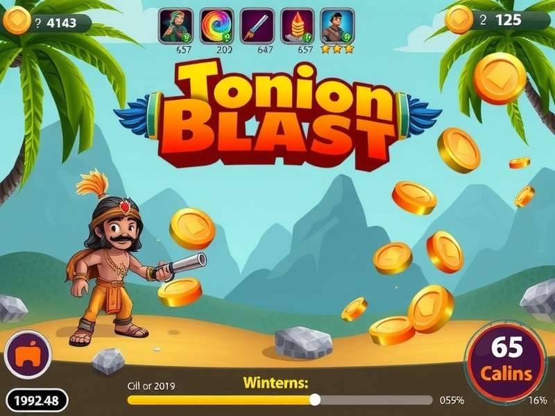 Toon Blast Gameplay Screenshot