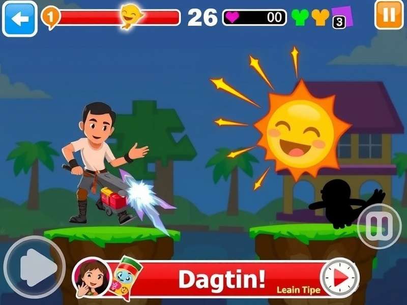 Kindle Fire पर Toon Blast गेम का स्क्रीनशॉट