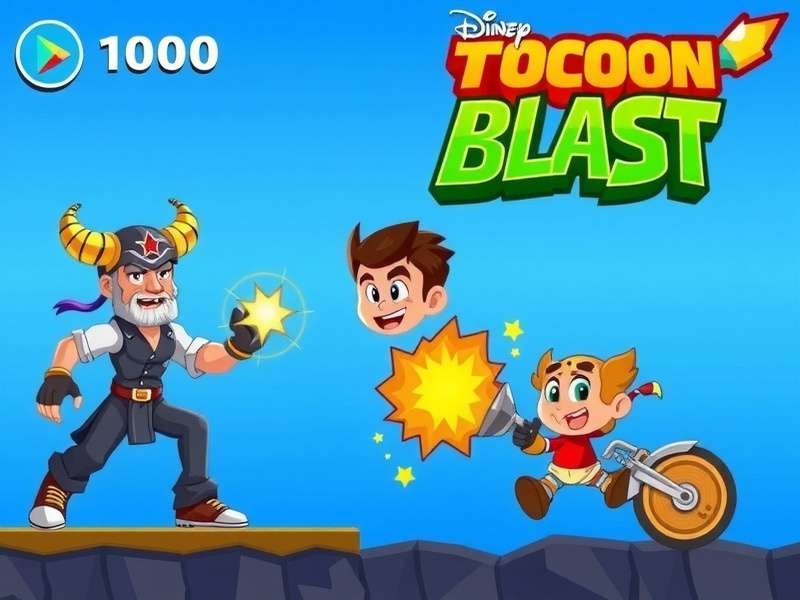 टून ब्लास्ट विज्ञापन के उदाहरण दिखाता स्क्रीनशॉट