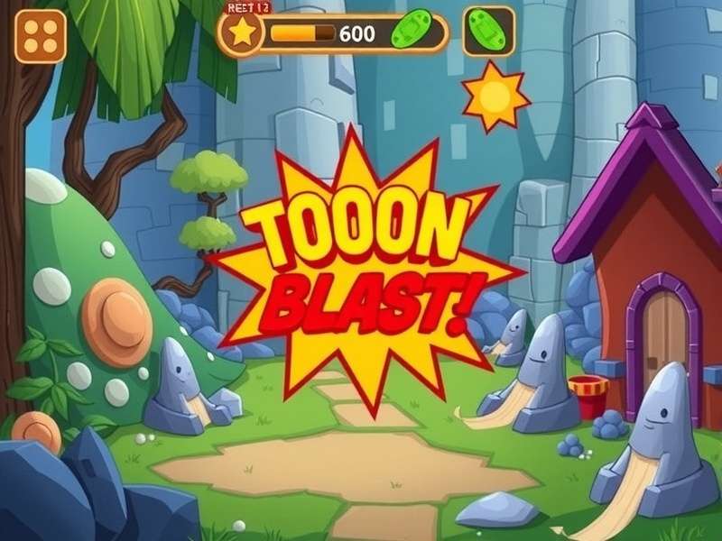 Toon Blast Game Screenshot