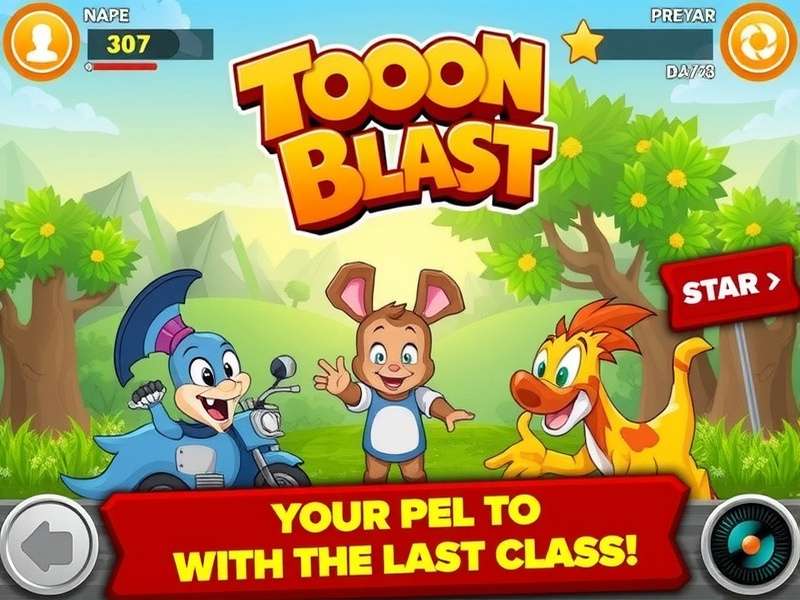 Toon Blast Windows PC Gameplay Screenshot