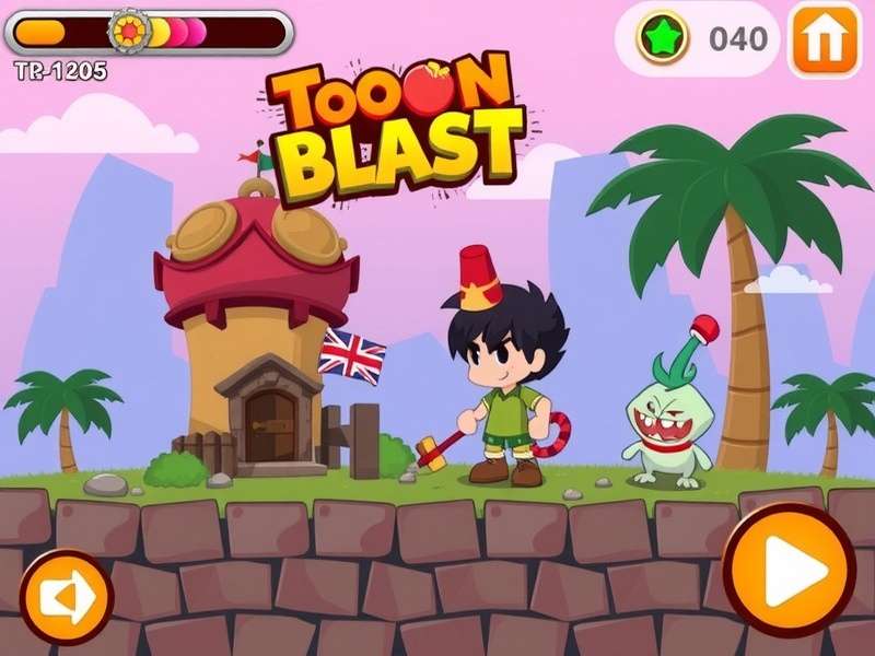 Toon Blast Level 1 Gameplay Screenshot