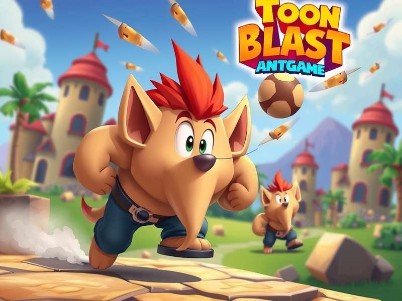 Toon Blast PC गेमप्ले स्क्रीनशॉट