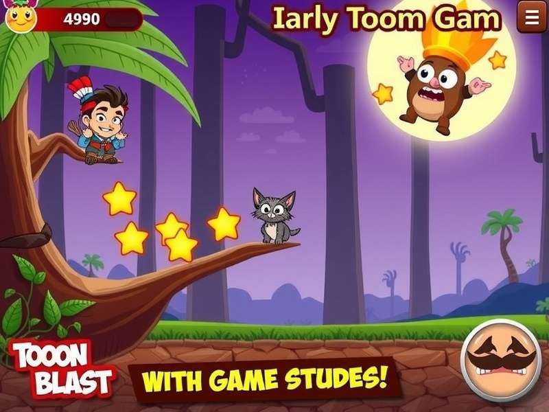 Toon Blast गेमप्ले स्क्रीनशॉट