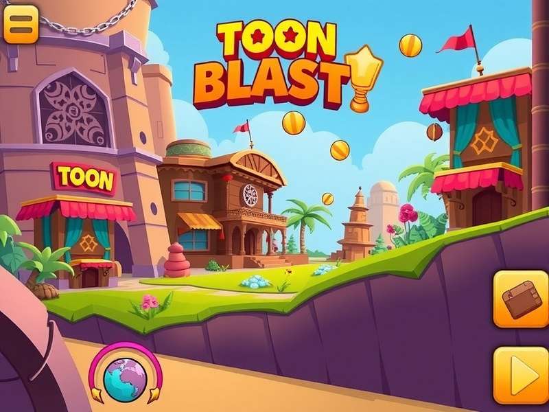 Toon Blast गेमप्ले स्क्रीनशॉट