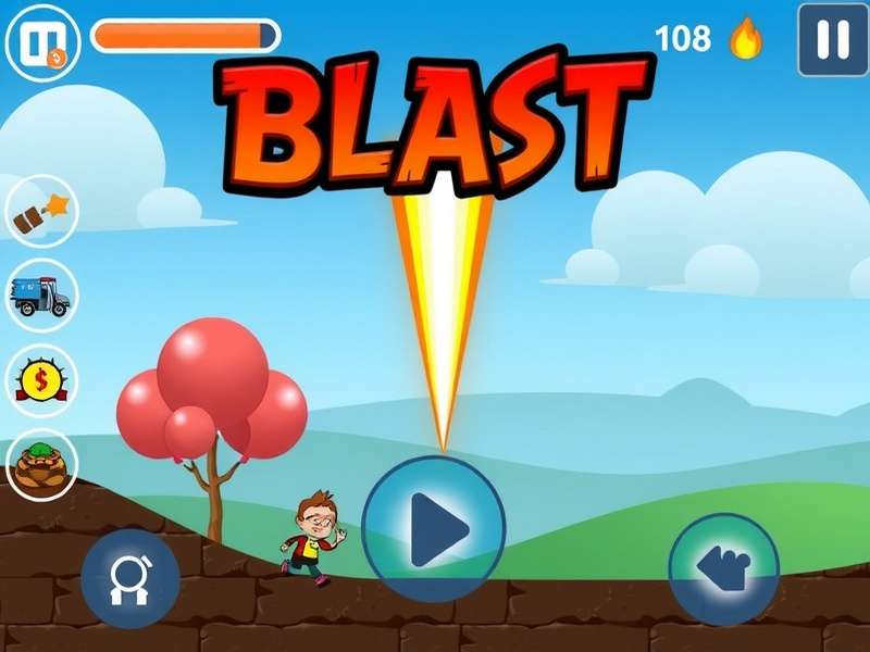 Kindle Fire पर Toon Blast गेम का स्क्रीनशॉट