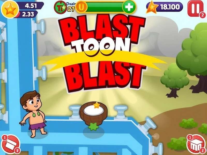 Toon Blast Gameplay Screenshot