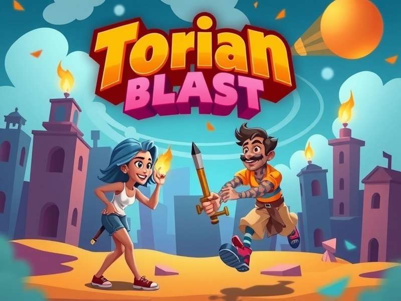 Toon Blast Ads Fire इंटरफ़ेस दिखाता हुआ चित्र