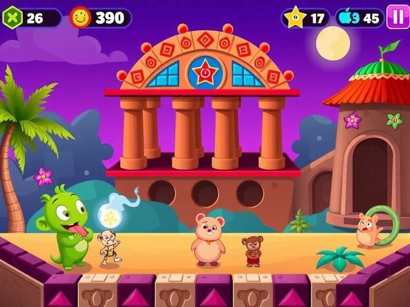 Toon Blast गेमप्ले स्क्रीनशॉट