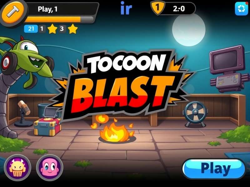 Toon Blast Ads Free Gameplay Screenshot