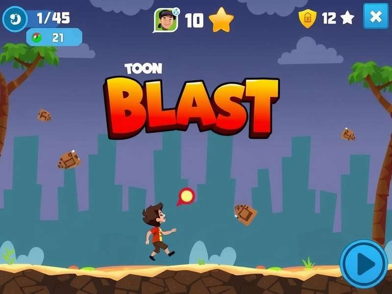 Toon Blast Gameplay Screenshot