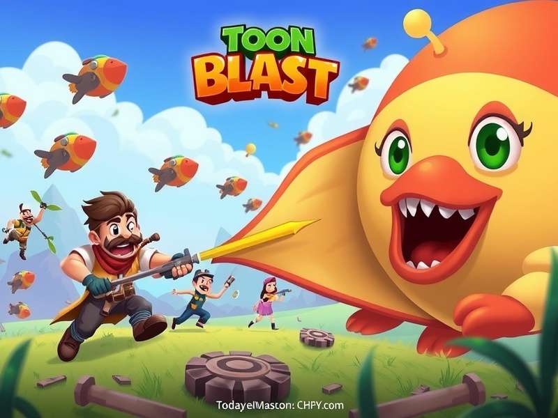 Toon Blast नया अपडेट इंटरफ़ेस