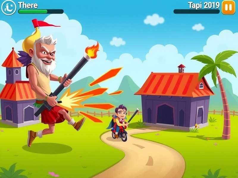 Toon Blast गेमप्ले स्क्रीनशॉट - रंगीन पहेली खेल