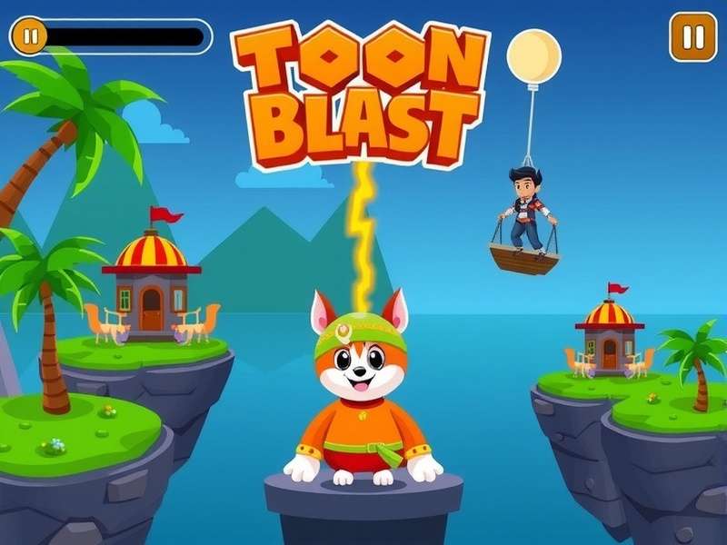 Toon Blast नए लेवल 2024 गेमप्ले स्क्रीनशॉट