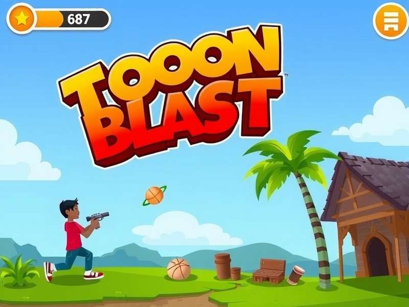 Toon Blast गेमप्ले स्क्रीनशॉट