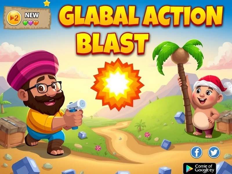 Toon Blast गेमप्ले स्क्रीनशॉट - कार्टून ब्लॉक मैचिंग पहेली