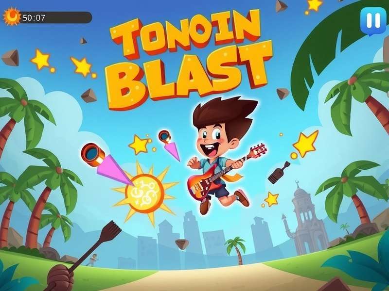 Toon Blast गेमप्ले स्क्रीनशॉट
