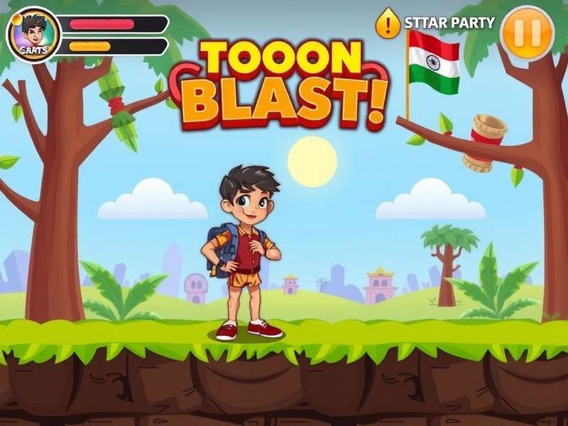 Toon Blast Gameplay Screenshot