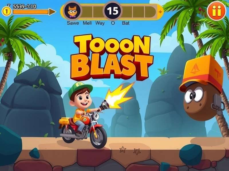 Toon Blast PC Gameplay - बड़ी स्क्रीन पर कार्टून पज़ल एक्शन