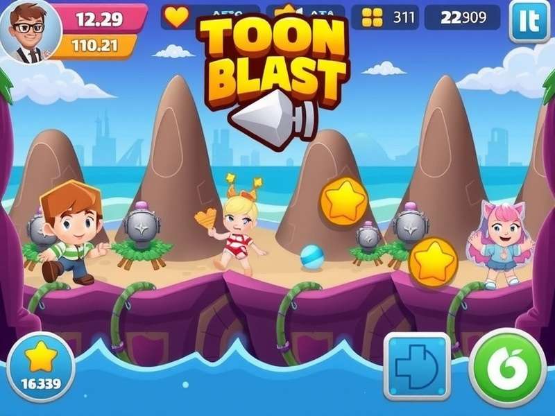 Toon Blast Booster Combinations Chart