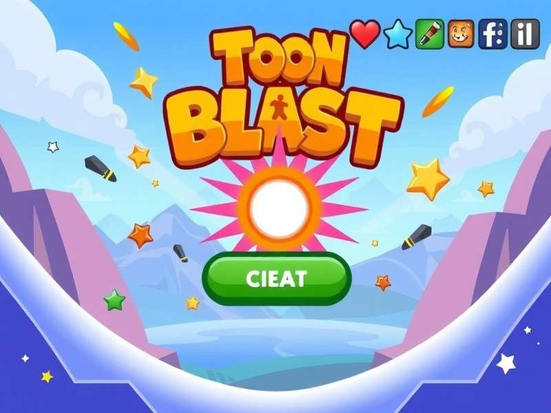 Toon Blast Gameplay with Cheats and Boosters