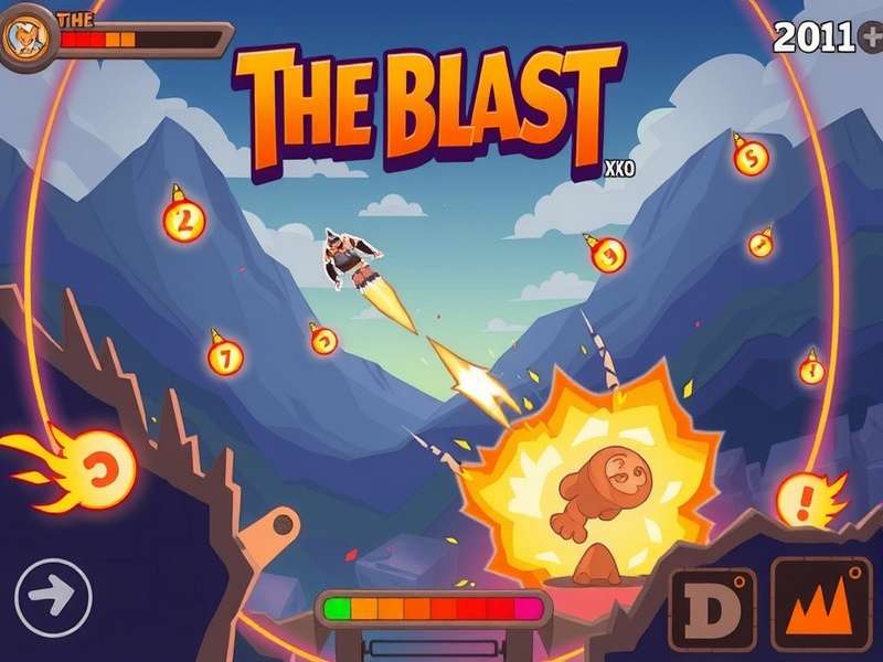 Toon Blast gameplay on mobile device