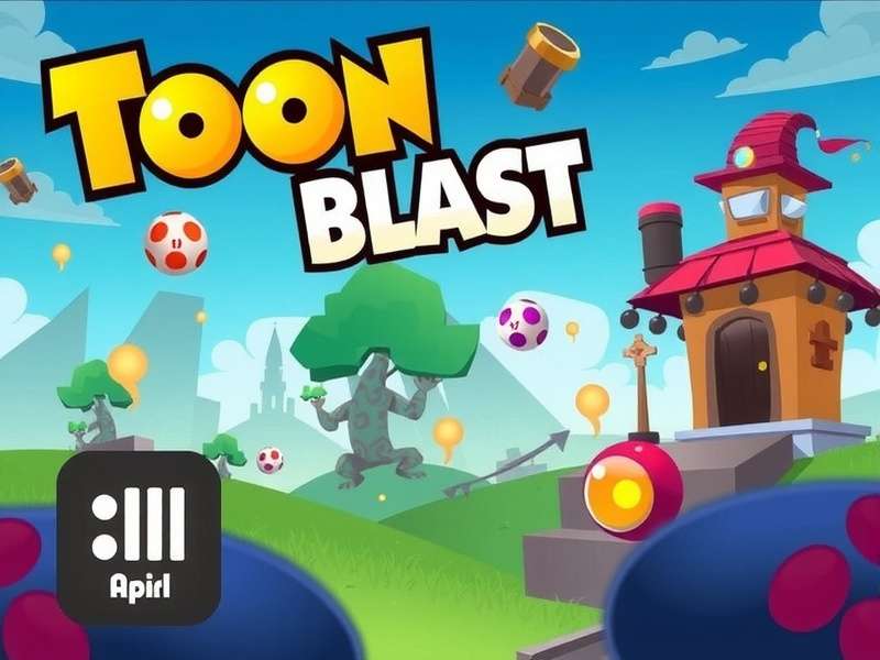 Toon Blast sound designer working in a studio