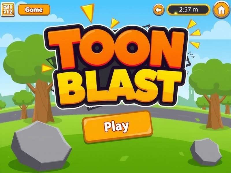 Toon Blast Gameplay Screenshot