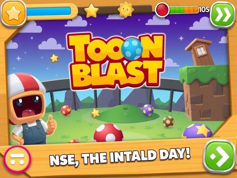 Toon Blast Gameplay Screenshot