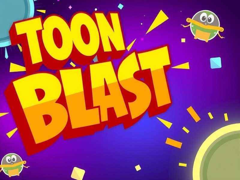 Toon Blast game main screen with characters Cooper and Wally