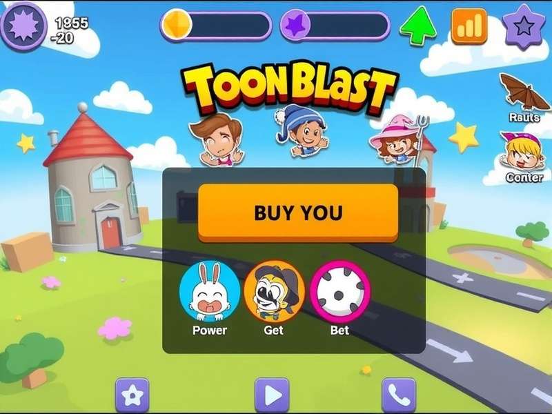 Toon Blast Mod Menu Gameplay Interface