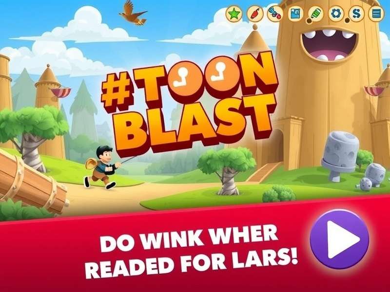 Toon Blast Gameplay on Windows PC