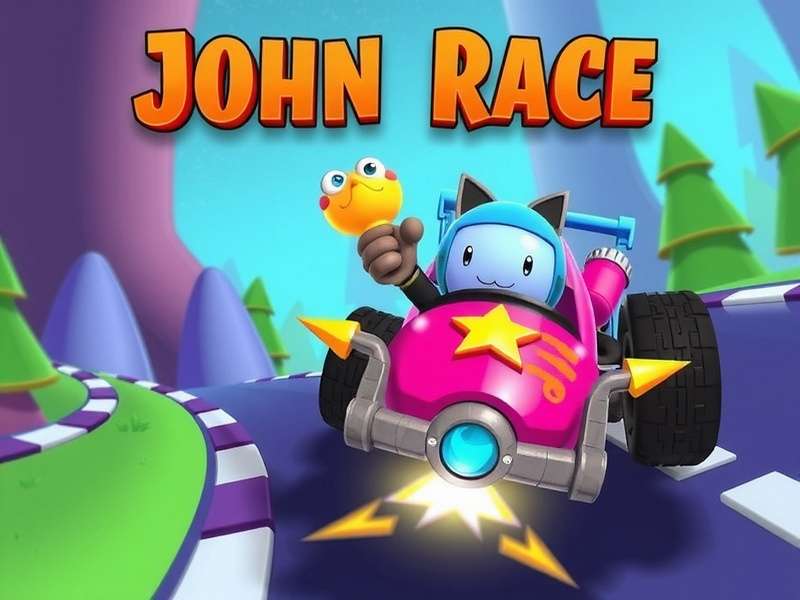 John Race playing Toon Blast gameplay video screenshot showing advanced level strategy