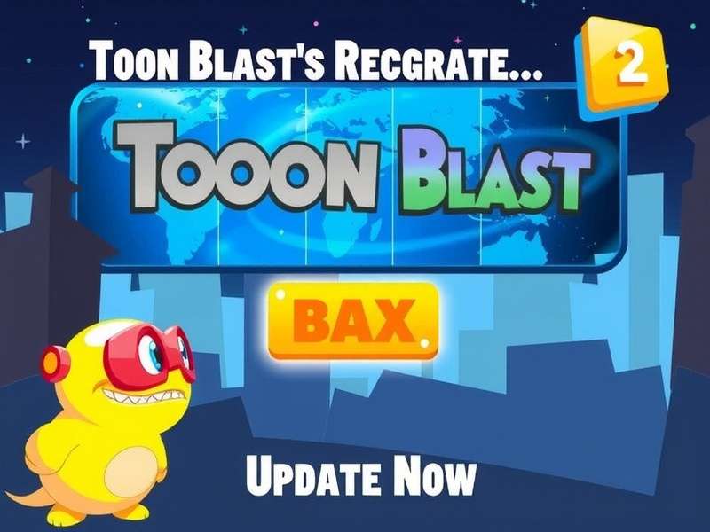 Toon Blast Update Now — fresh patch with Level 10000, new OST and enhanced gameplay